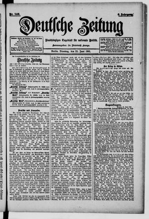 Deutsche Zeitung vom 25.06.1901