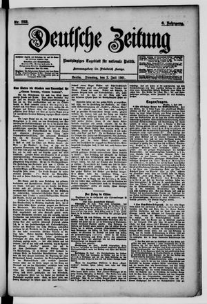 Deutsche Zeitung vom 02.07.1901