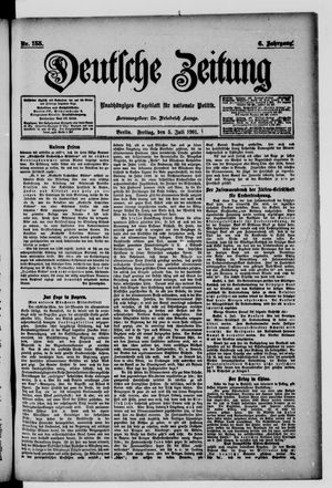 Deutsche Zeitung vom 05.07.1901
