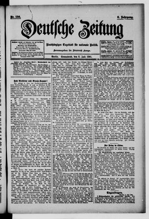 Deutsche Zeitung vom 06.07.1901