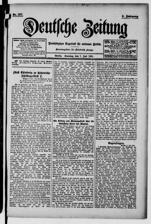 Deutsche Zeitung vom 07.07.1901