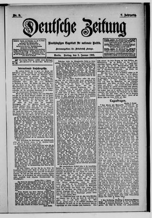 Deutsche Zeitung vom 03.01.1902