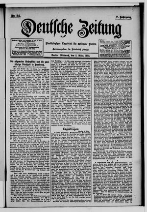 Deutsche Zeitung vom 05.03.1902