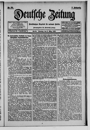 Deutsche Zeitung vom 09.03.1902