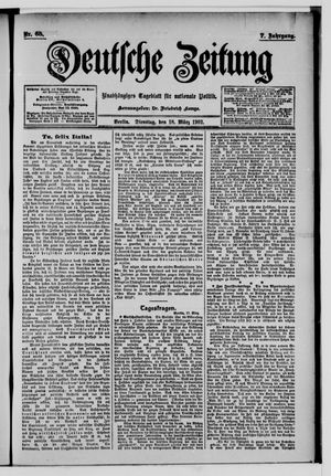 Deutsche Zeitung vom 18.03.1902