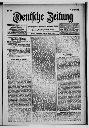 Deutsche Zeitung vom 26.03.1902