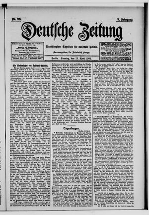 Deutsche Zeitung vom 13.04.1902