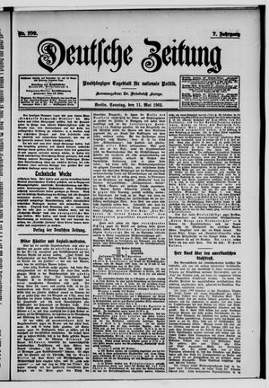 Deutsche Zeitung vom 11.05.1902