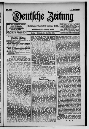 Deutsche Zeitung vom 28.05.1902
