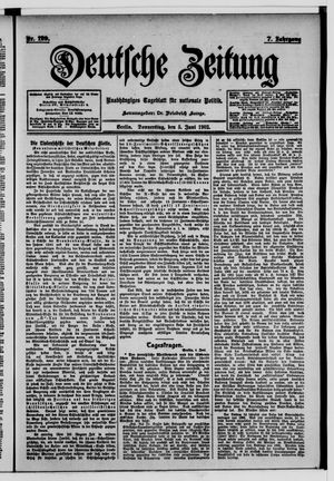 Deutsche Zeitung vom 05.06.1902