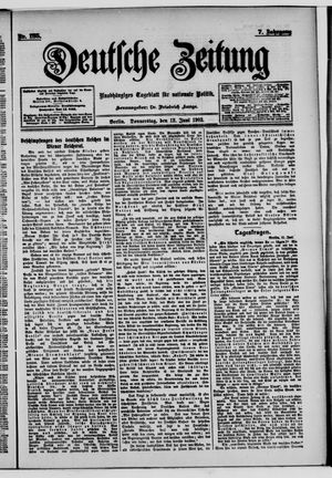 Deutsche Zeitung vom 12.06.1902