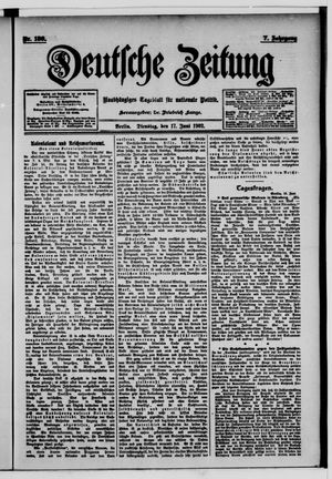 Deutsche Zeitung vom 17.06.1902