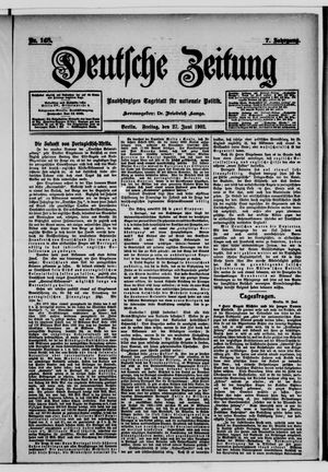 Deutsche Zeitung on Jun 27, 1902