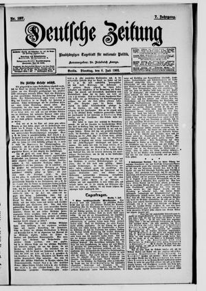Deutsche Zeitung vom 08.07.1902