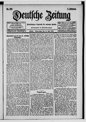 Deutsche Zeitung vom 10.07.1902
