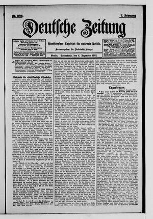 Deutsche Zeitung vom 06.12.1902