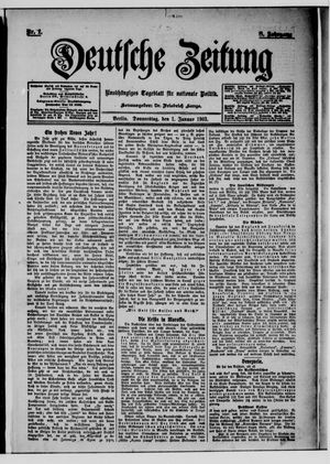 Deutsche Zeitung on Jan 1, 1903