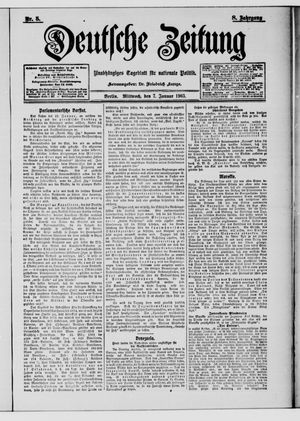 Deutsche Zeitung on Jan 7, 1903