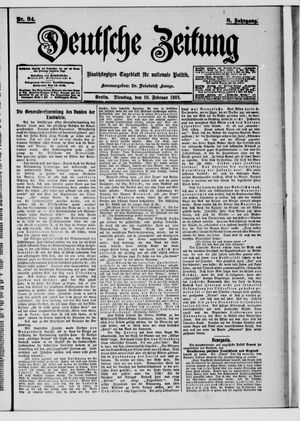 Deutsche Zeitung vom 10.02.1903