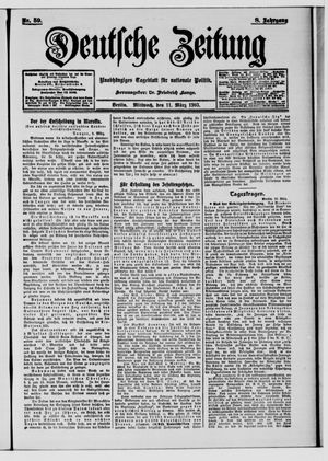 Deutsche Zeitung vom 11.03.1903