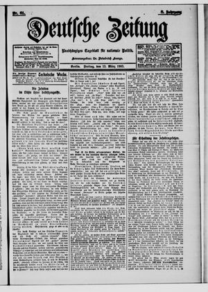 Deutsche Zeitung vom 13.03.1903