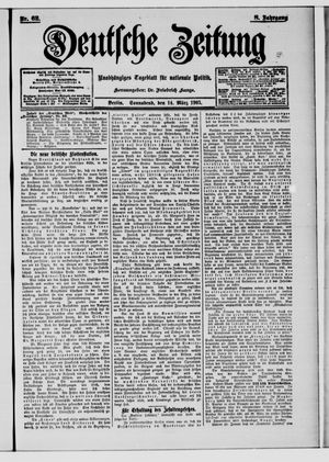 Deutsche Zeitung vom 14.03.1903