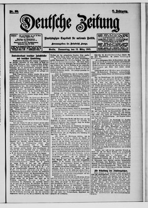 Deutsche Zeitung vom 19.03.1903