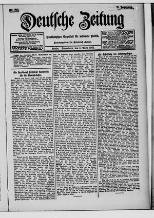Deutsche Zeitung vom 04.04.1903