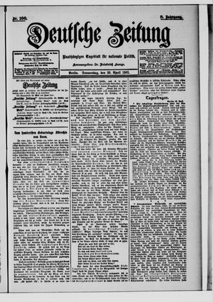 Deutsche Zeitung vom 30.04.1903