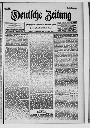 Deutsche Zeitung on May 23, 1903