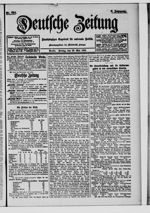 Deutsche Zeitung on May 29, 1903