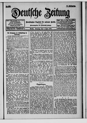 Deutsche Zeitung on Jun 7, 1903