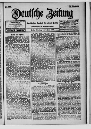 Deutsche Zeitung on Jun 9, 1903