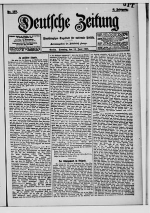 Deutsche Zeitung on Jun 14, 1903