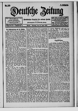 Deutsche Zeitung vom 21.06.1903