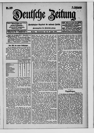 Deutsche Zeitung on Jun 27, 1903