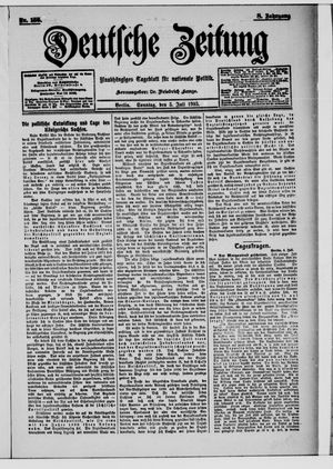 Deutsche Zeitung vom 05.07.1903