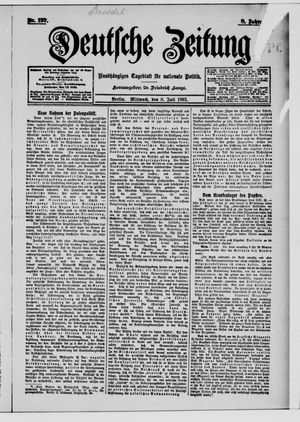 Deutsche Zeitung vom 08.07.1903