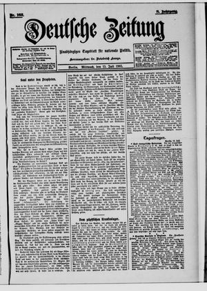 Deutsche Zeitung vom 15.07.1903