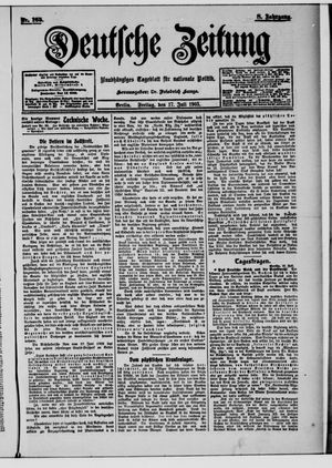 Deutsche Zeitung vom 17.07.1903