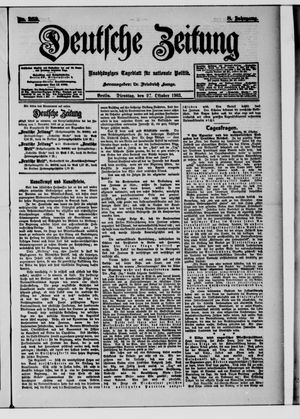 Deutsche Zeitung vom 27.10.1903