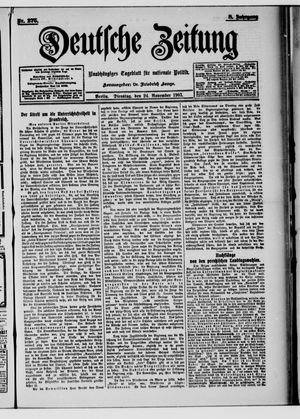 Deutsche Zeitung vom 24.11.1903