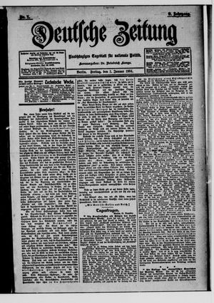 Deutsche Zeitung vom 01.01.1904