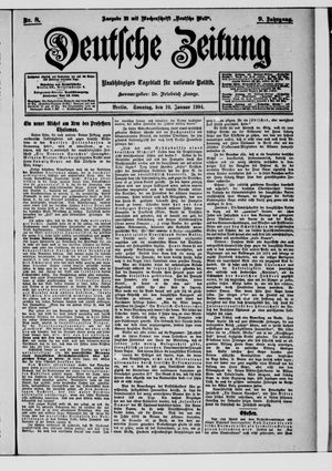 Deutsche Zeitung vom 10.01.1904