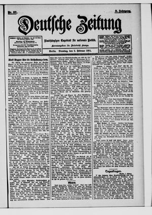 Deutsche Zeitung vom 02.02.1904