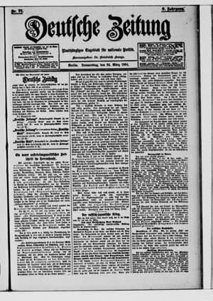 Deutsche Zeitung vom 24.03.1904