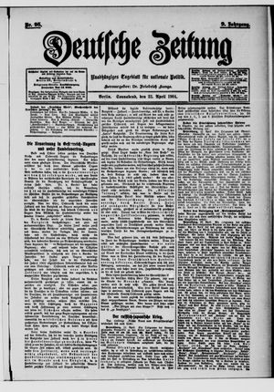 Deutsche Zeitung vom 23.04.1904