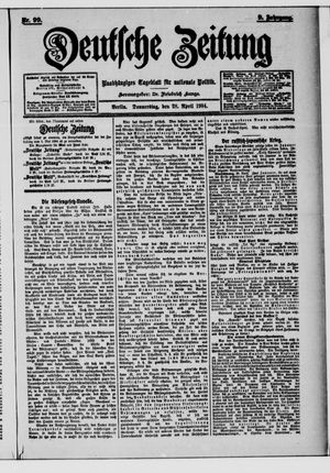 Deutsche Zeitung vom 28.04.1904