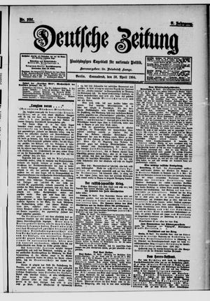 Deutsche Zeitung vom 30.04.1904