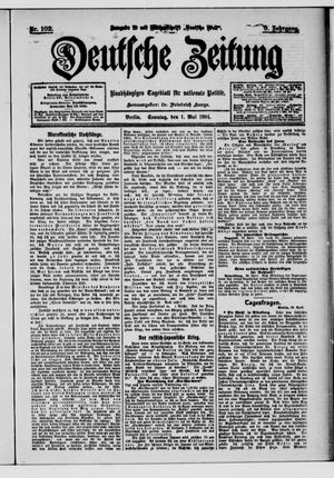 Deutsche Zeitung vom 01.05.1904